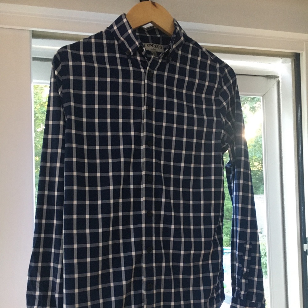 Express Performance Button Up